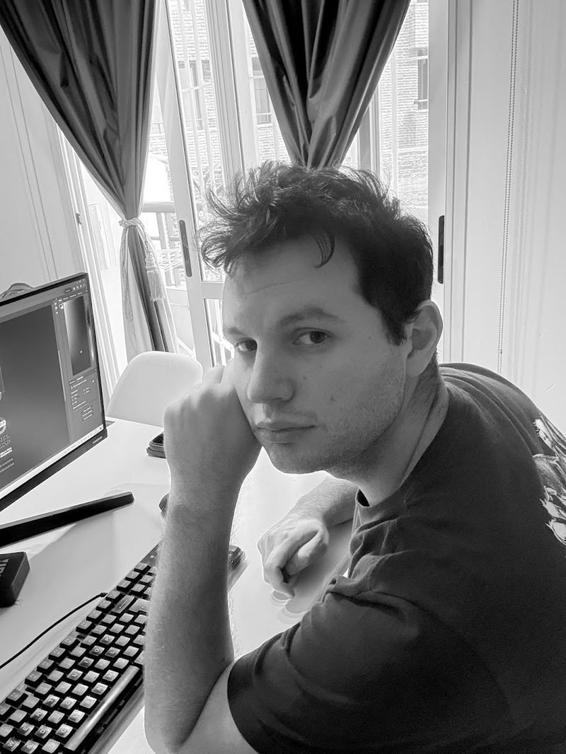 Niels Lassen, diseñador multimedia y piloto de drone de NL Multimedia